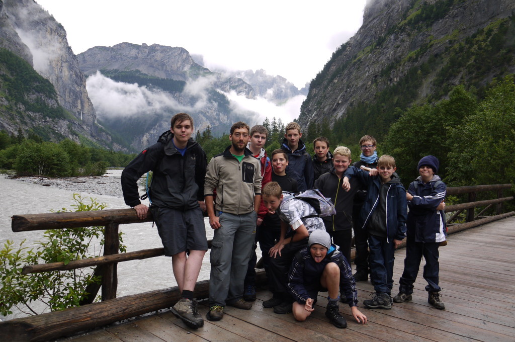 Hike guiding for the day up in Gasterntal